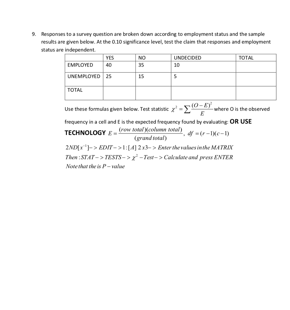 Solved 9 Responses To A Survey Question Are Broken Down Chegg Com   Php7cWahU 