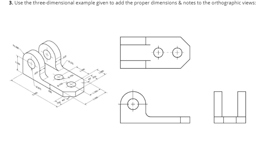 Solved 3. Use The Three-dimensional Example Given To Add The 