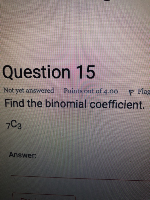 Solved Question 14 Not yet answered Points out of 4.oo p | Chegg.com