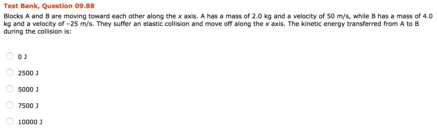 Solved Test Bank, Question 09.88 Blocks A And B Are Moving | Chegg.com