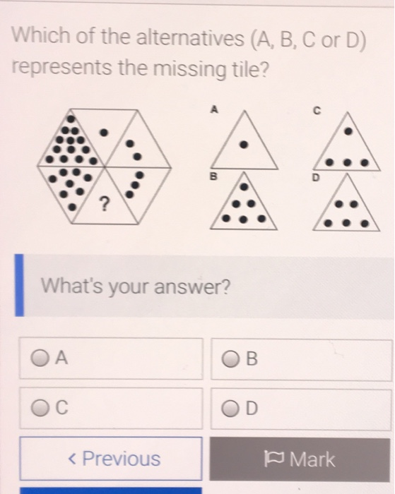 Which Of The Options Below Represents The Correct Solved Which of the alternatives (A, B, C or D) represents | Chegg.com