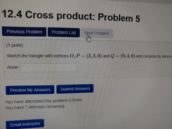 Solved p1OQUCl. Proble 33 Previous Problem Problem List Next | Chegg.com