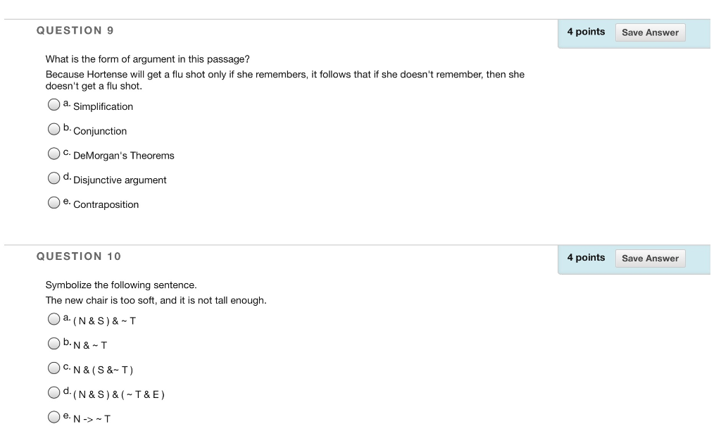 Solved QUESTION 9 4 points Save Answer What is the form of | Chegg.com