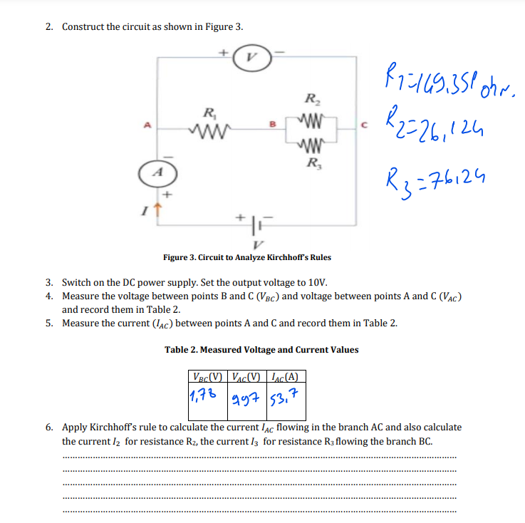 Solved 2. Construct the circuit as shown in Figure 3. | Chegg.com