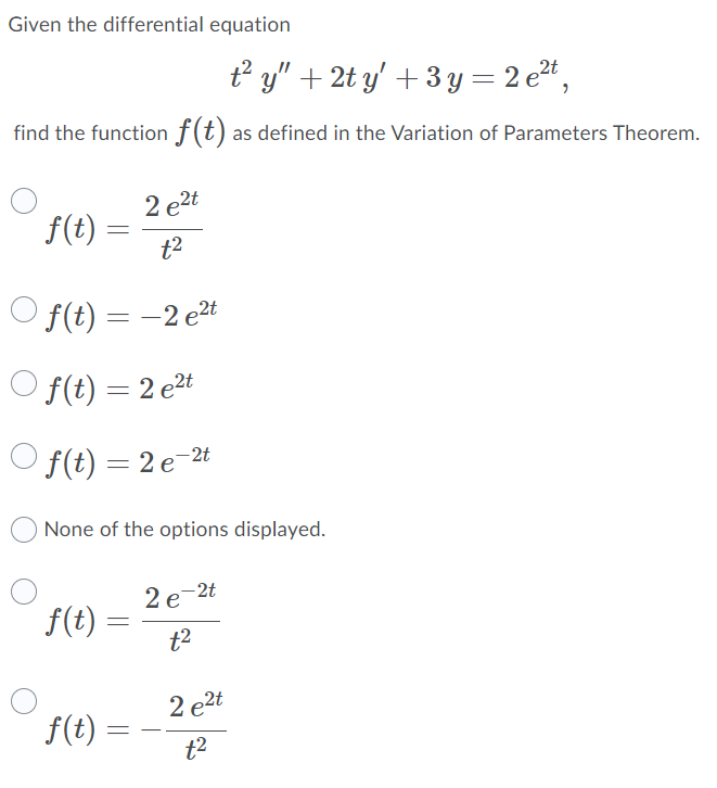 solved-given-the-differential-equation-2t-t-y-2t-y-3y-chegg