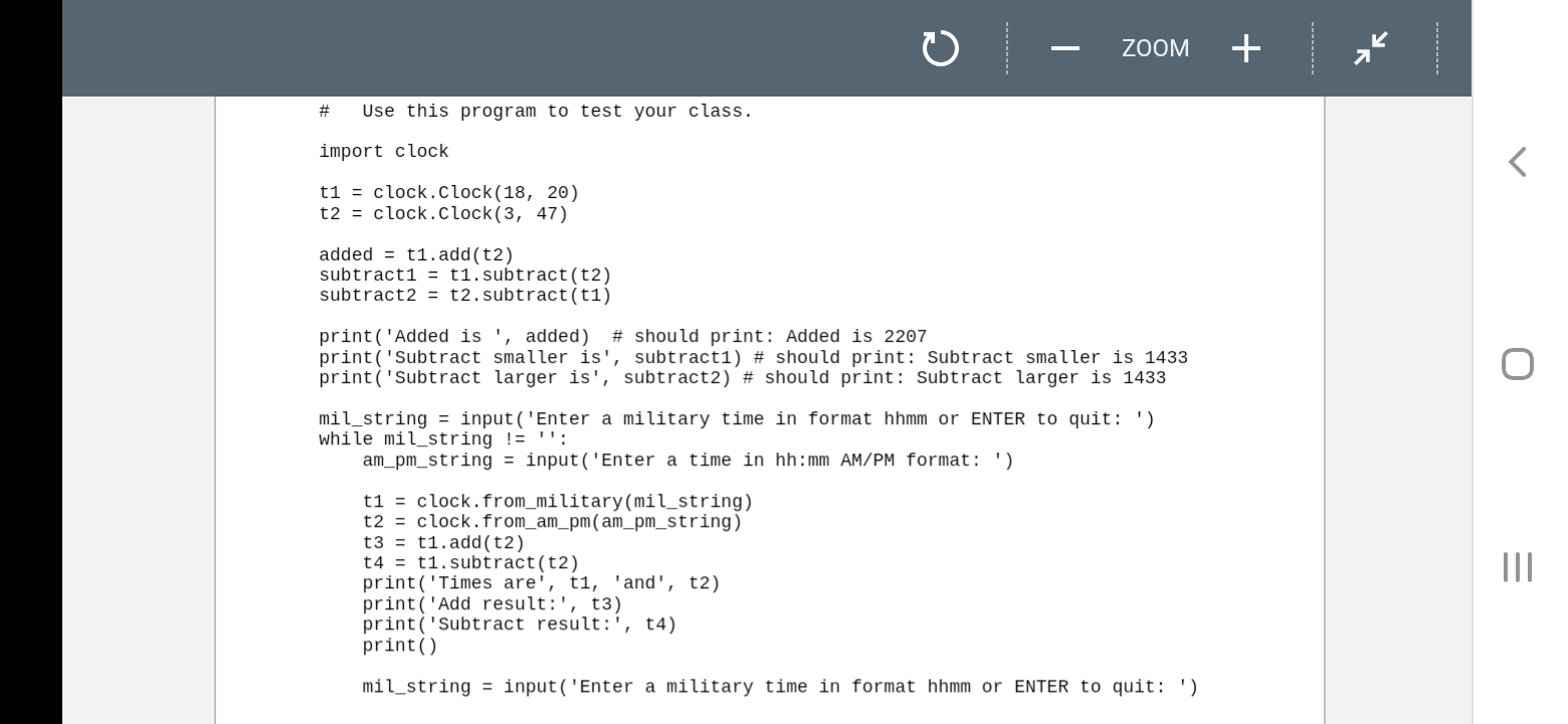 Solved in python : simple and clear: please see all the | Chegg.com