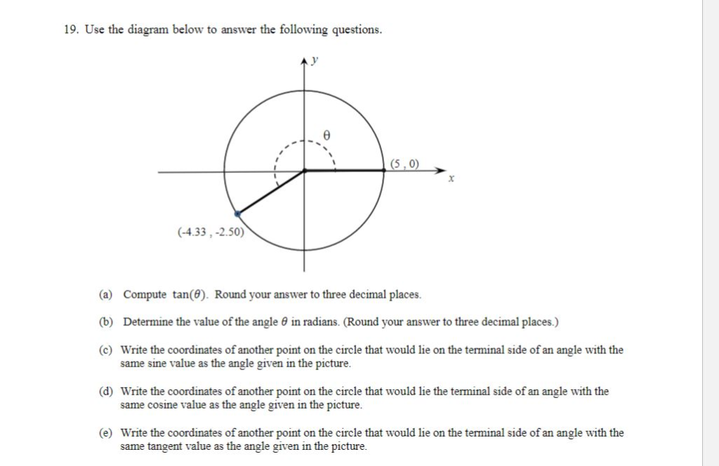 Solved Please answer all the questions and show your work so | Chegg.com