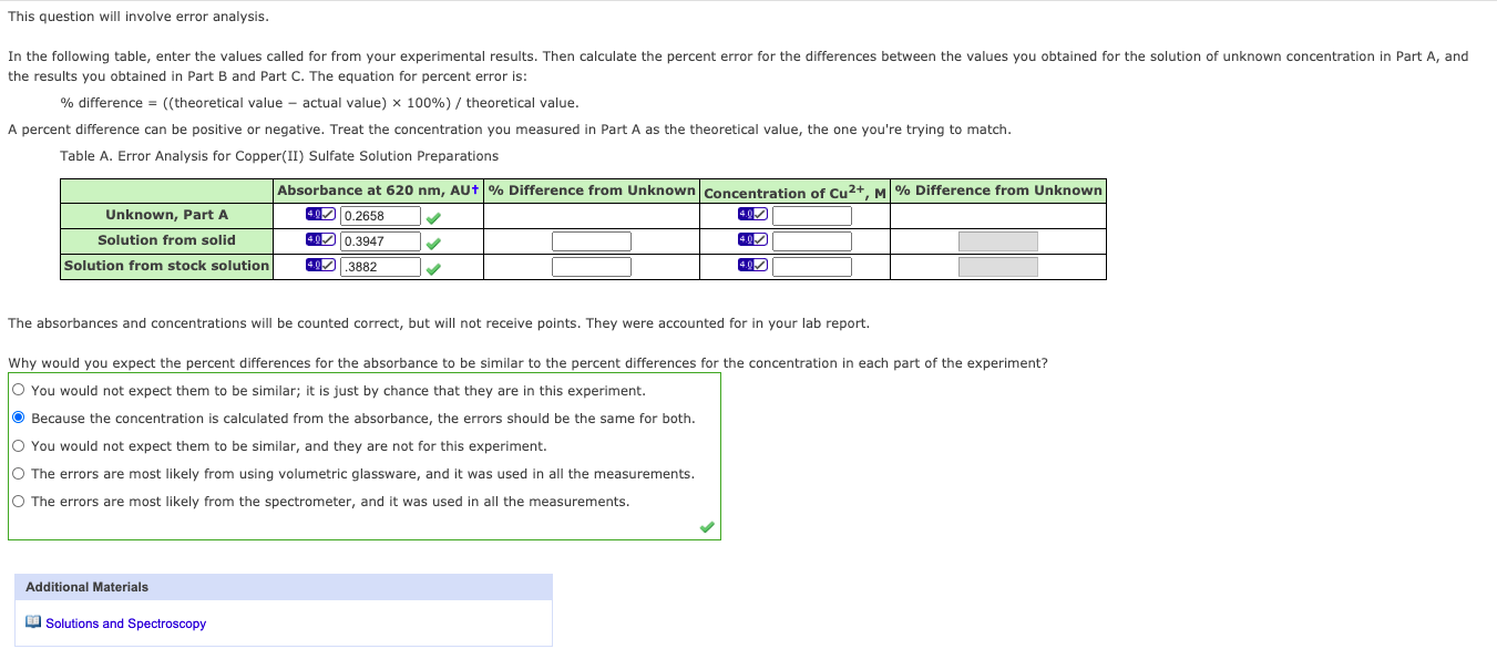 This question will involve error analysis. In the | Chegg.com