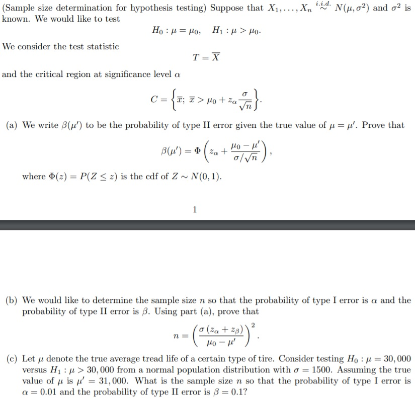 hypothesis testing how to calculate sample size