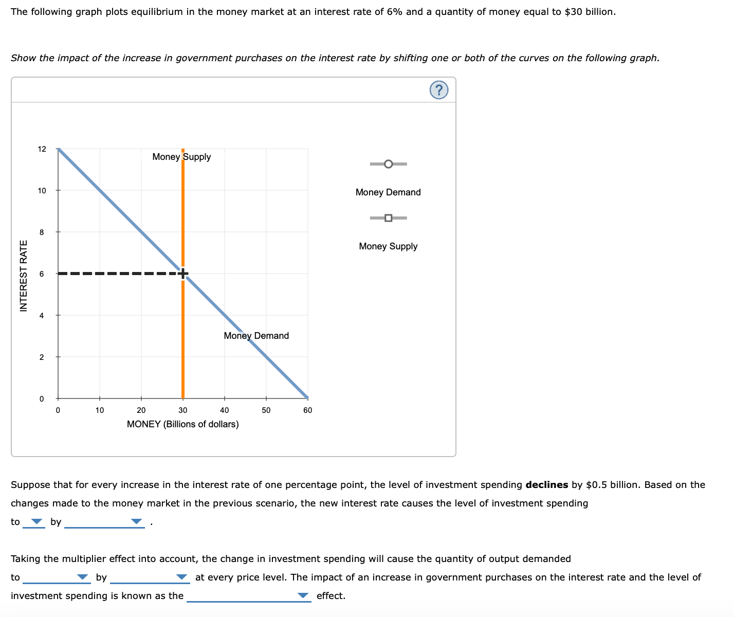 Solved Use The Purple Line Diamond Symbol On The Graph At Chegg Com