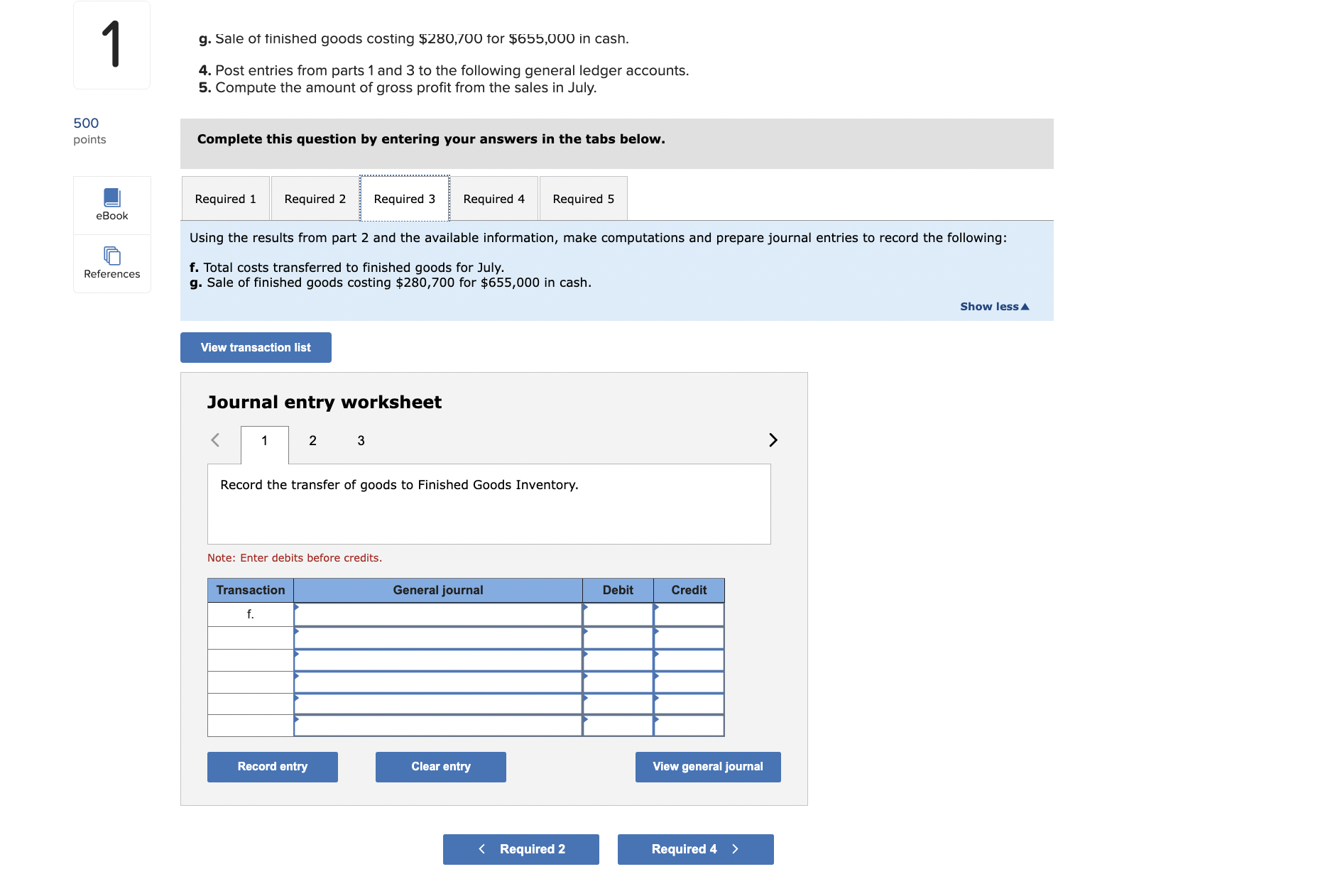 Solved 1. Prepare journal entries to record the following | Chegg.com