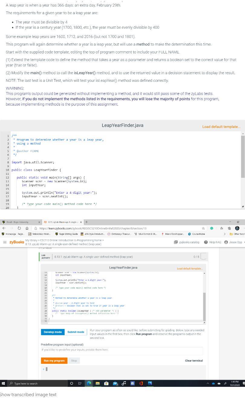 solved-java-help-please-i-need-it-to-say-year-is-a-leap-chegg