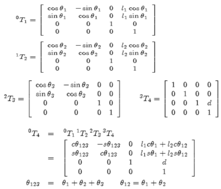 Solved Consider the SCARA robot Figure 2., below. Complete | Chegg.com