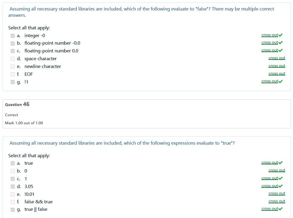 Solved Assuming All Necessary Standard Libraries Are | Chegg.com