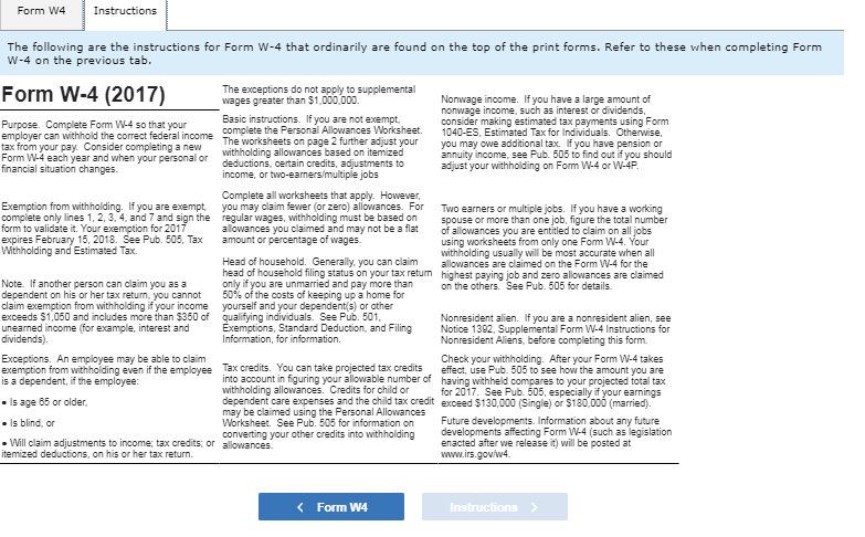 W 4 Personal Allowances Worksheet / 2021 W 4 Guide How To Fill Out A W