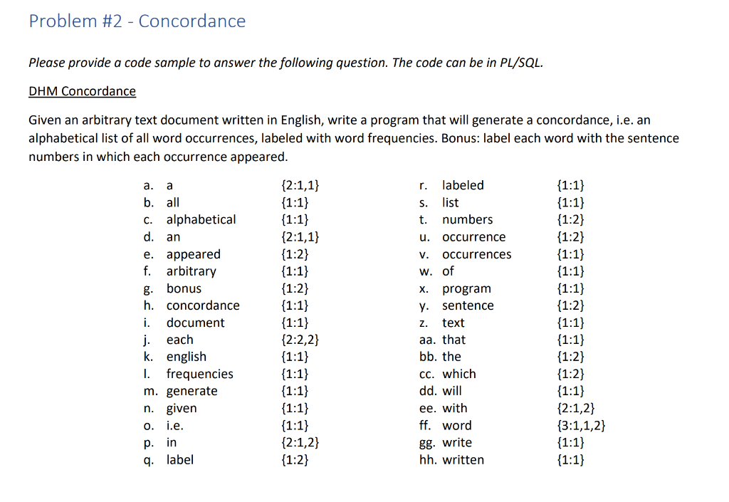 Solved Please provide a code sample to answer the following | Chegg.com