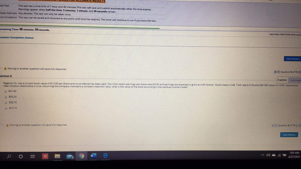 Solved A Moving to another question will save this response. | Chegg.com