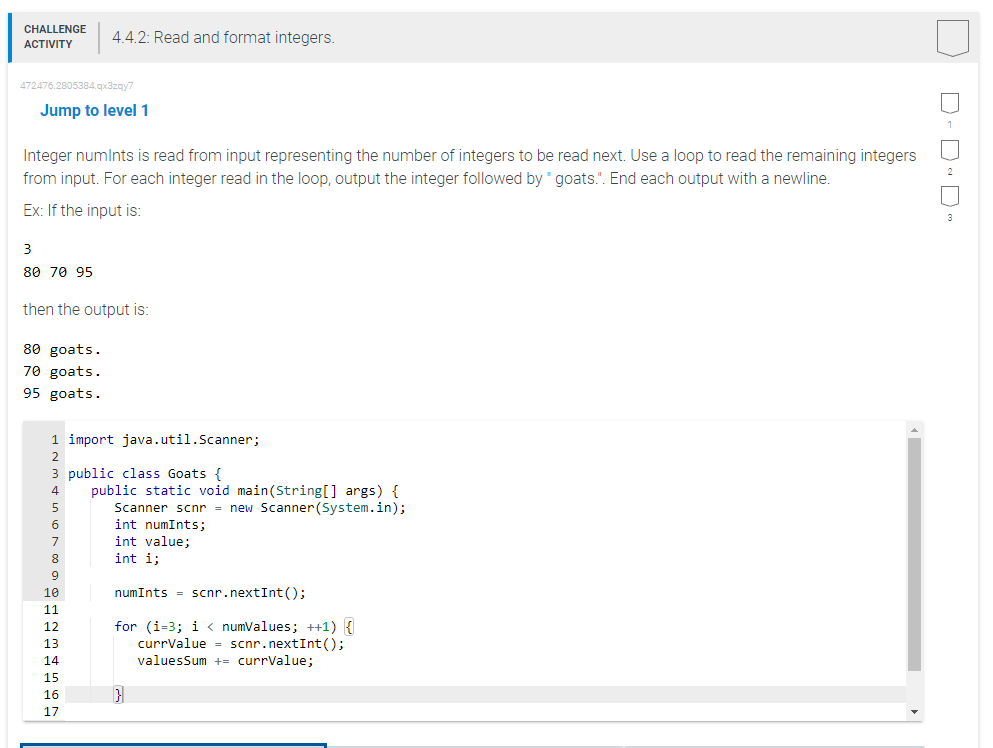Solved 472476.2805384.q×3zqy7 Jump to level 1 Integer | Chegg.com