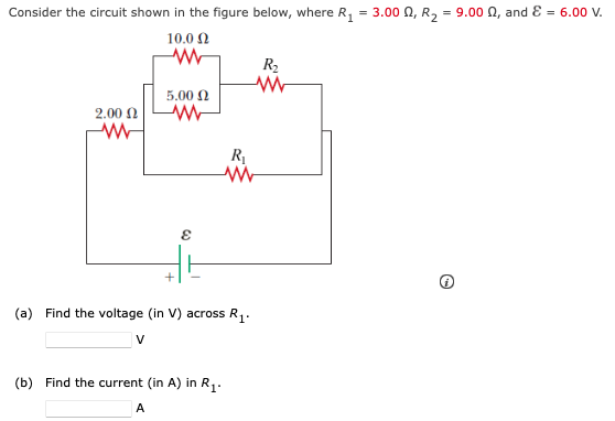 Solved Consider The Circuit Shown In The Figure Below, | Chegg.com