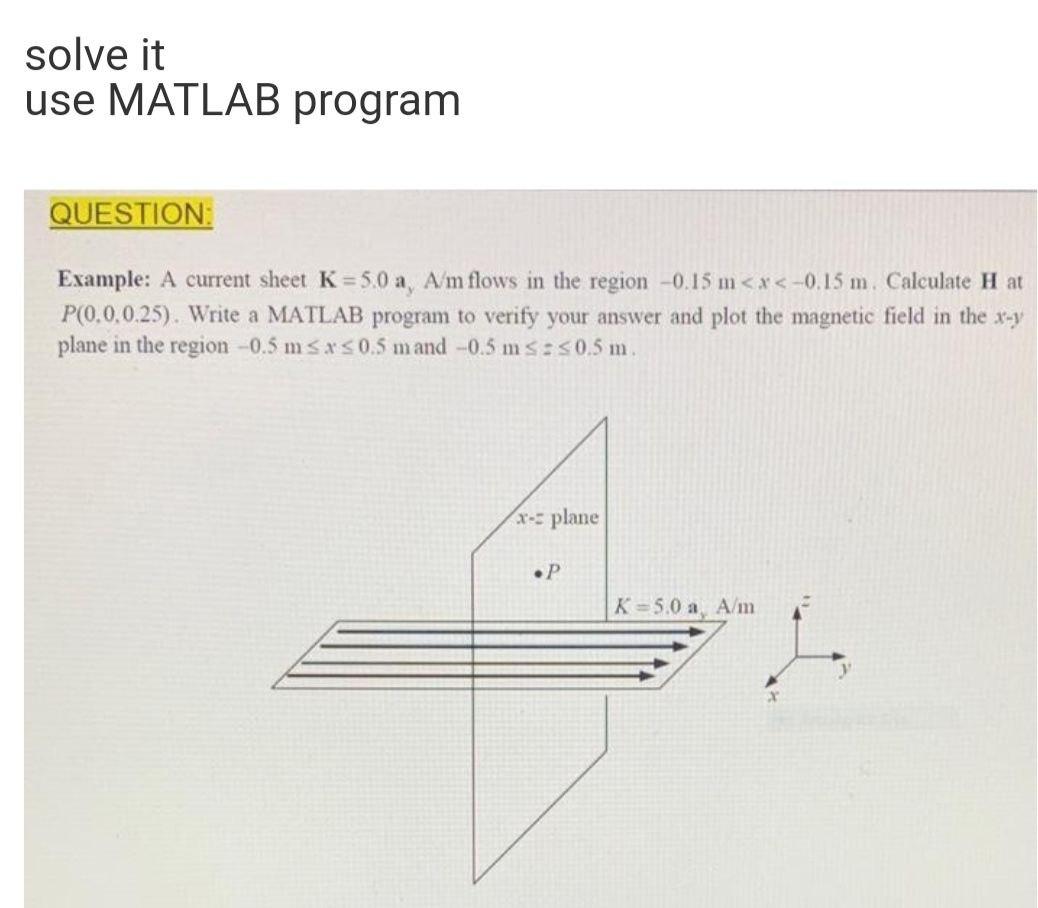 Solved solve it use MATLAB program QUESTION: Example: A | Chegg.com