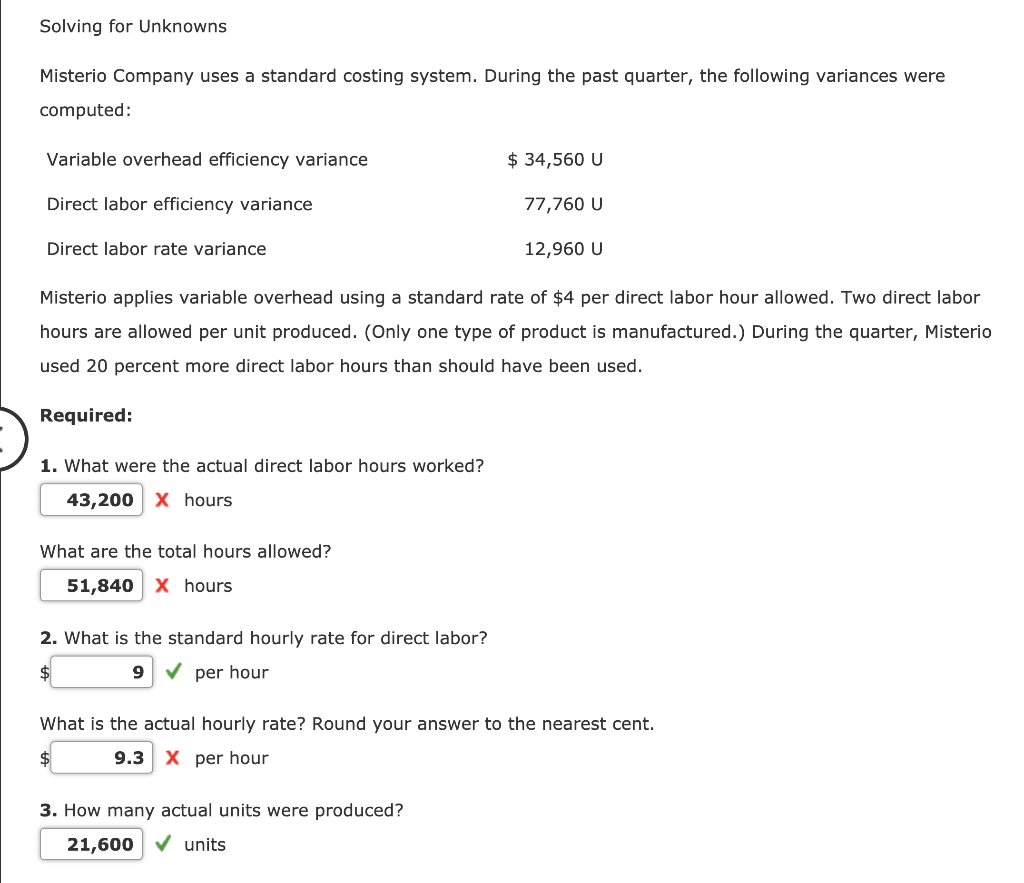 solved-solving-for-unknowns-misterio-company-uses-a-standard-chegg