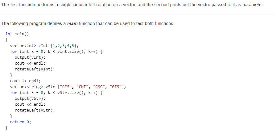 Solved The two sets of output below show the results of | Chegg.com