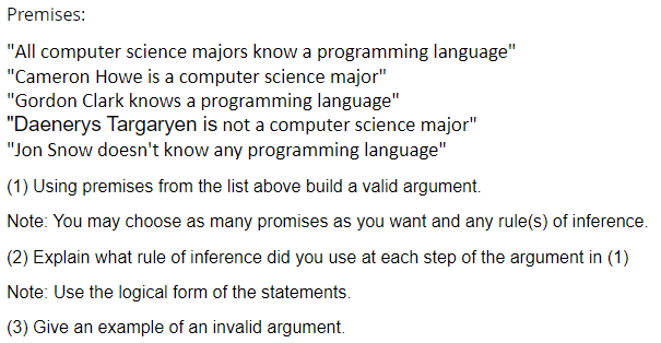Solved Premises: 