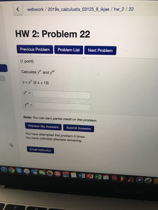 Solved Previous Problem Problem List Next Problem (1 point) | Chegg.com