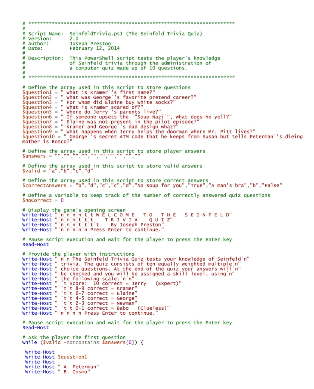 Solved Write-Host Write-Host \