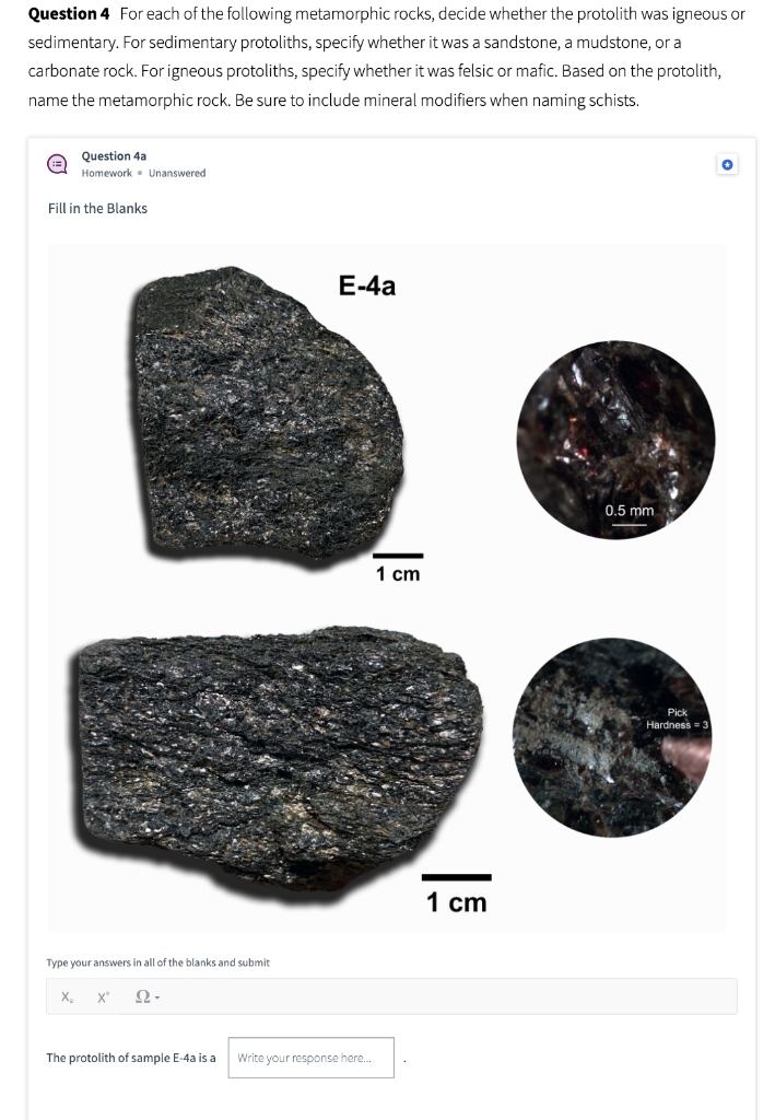 Solved Identify the highestgrade index mineral in this