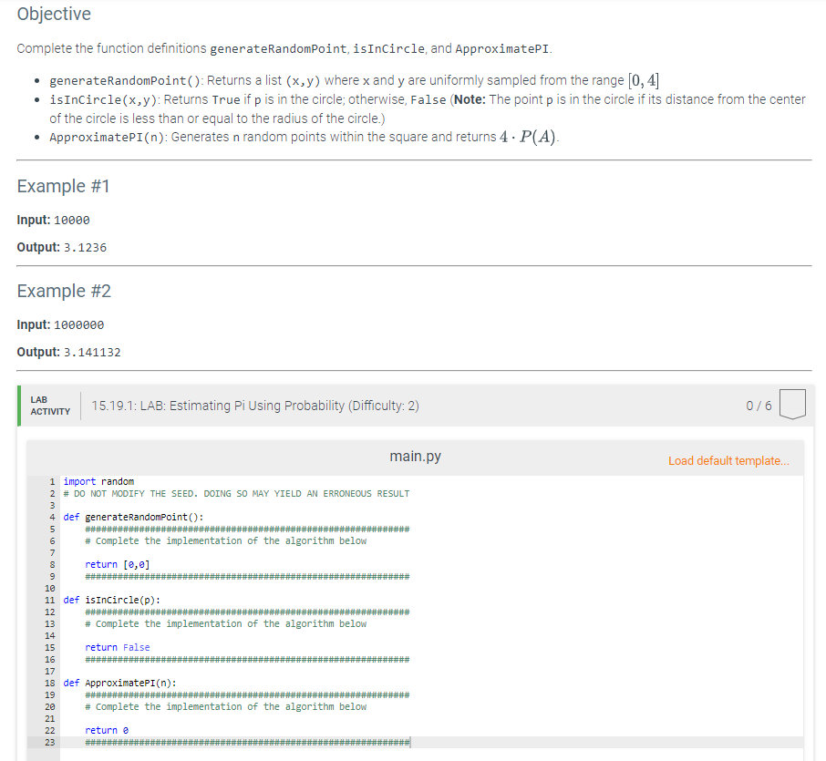 isfinite() function in python | methods in python |... Solved Objective Complete the function definitions | Chegg.com