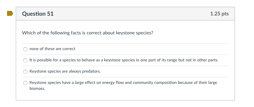 Keystone species, facts and photos