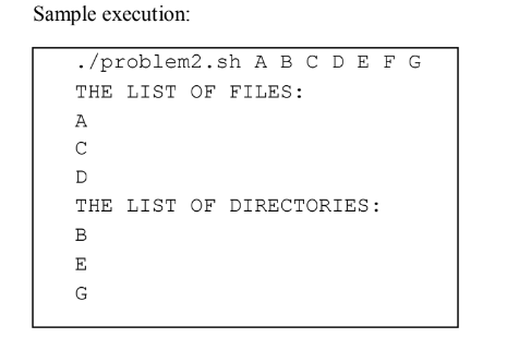 Solved Operating Systems Problem: Prepare a shell script (in | Chegg.com