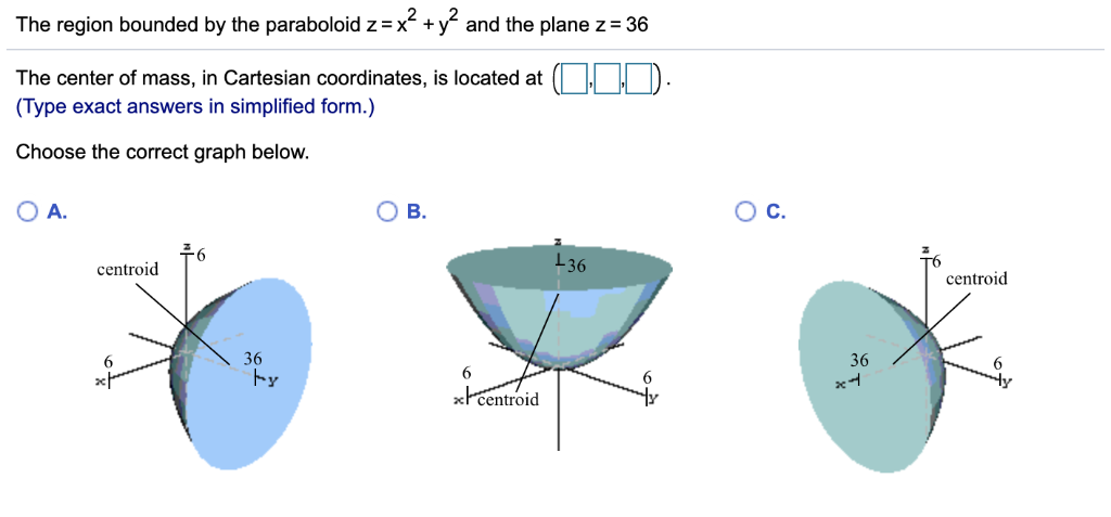 solved-find-the-center-of-mass-of-the-following-solid-chegg