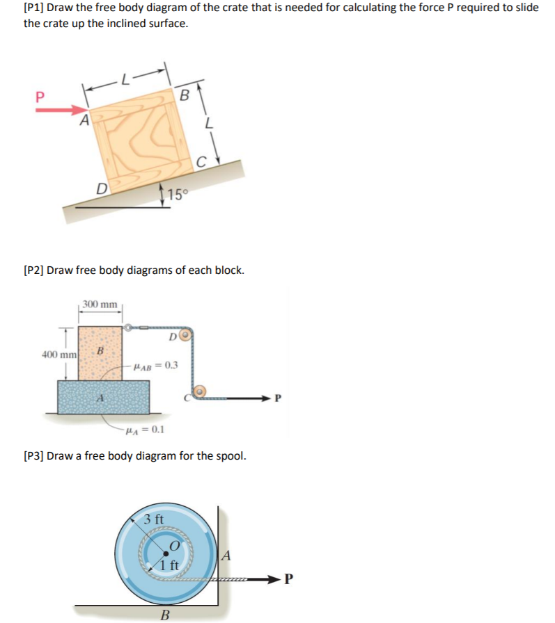 Drawing Free-Body Diagrams