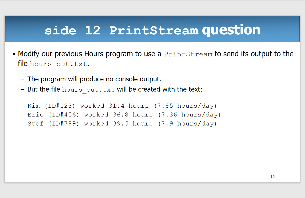 Solved please write a java program here is inside of | Chegg.com