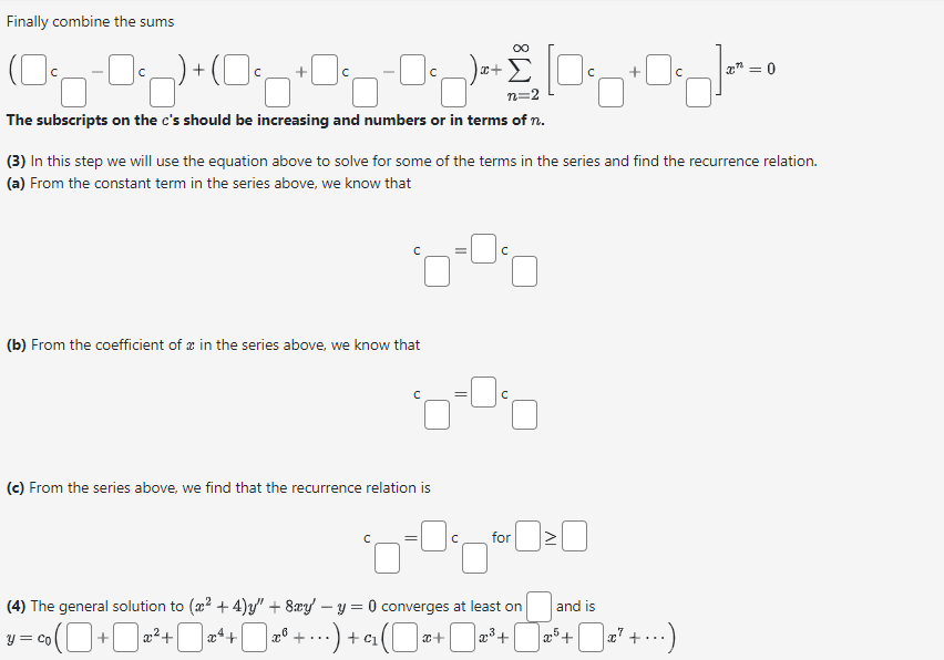 Solved In this problem you will solve the differential | Chegg.com