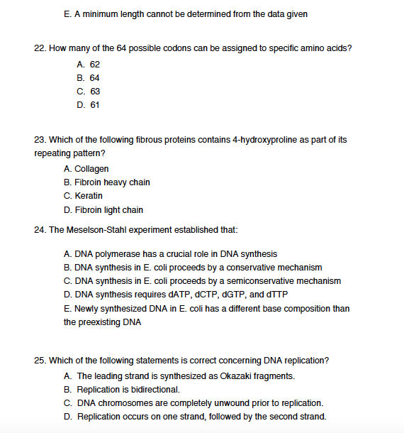 Solved D. The spliceosome mechanism closely resembles the | Chegg.com