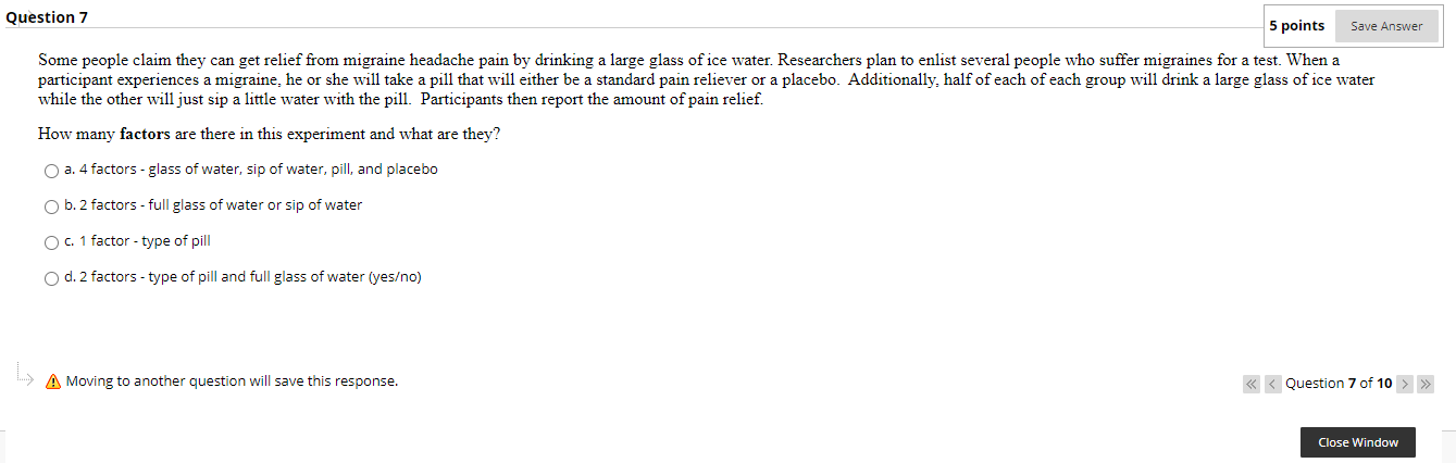 Solved Question 4 5 points Save Answer Suppose that in a | Chegg.com