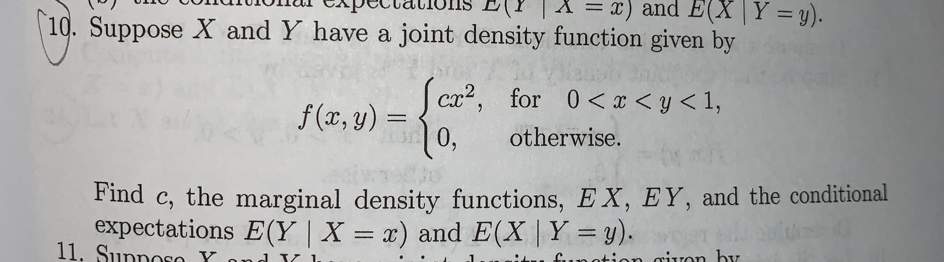 Solved Suppose X and Y have a joint density function given | Chegg.com