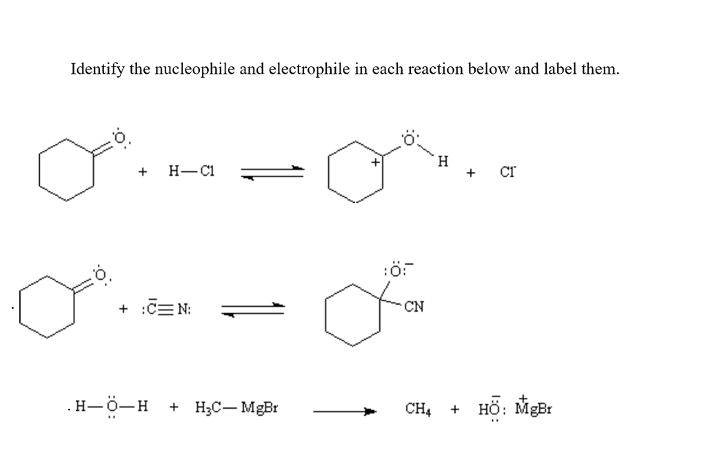 Nucleophile And Electrophile