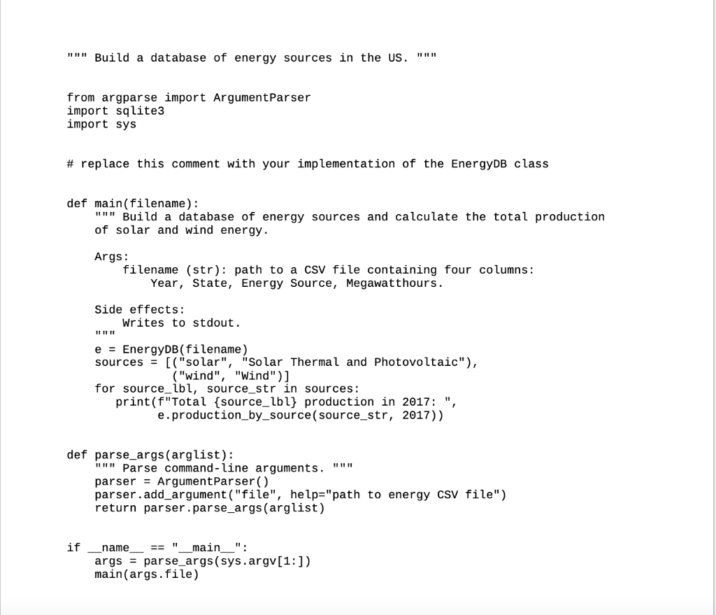 Solved ***PYTHON*** Background For this exercise you will | Chegg.com