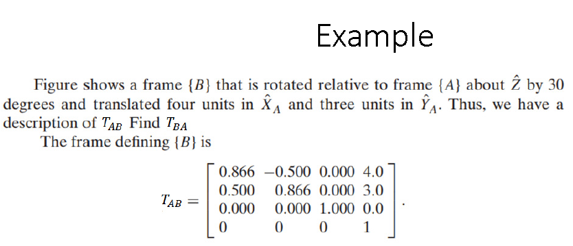 Solved Figure Shows A Frame {B} That Is Rotated Relative To | Chegg.com