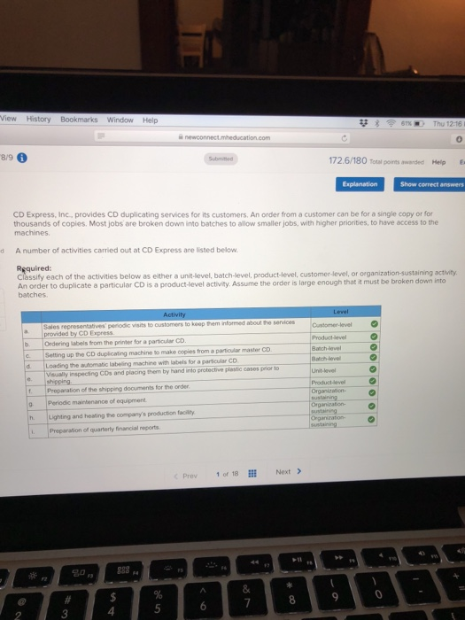 Solved 3. Under variable costing, fixed manufacturing