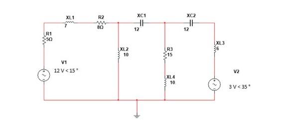 Solved 1. Using the superposition method, calculate the | Chegg.com