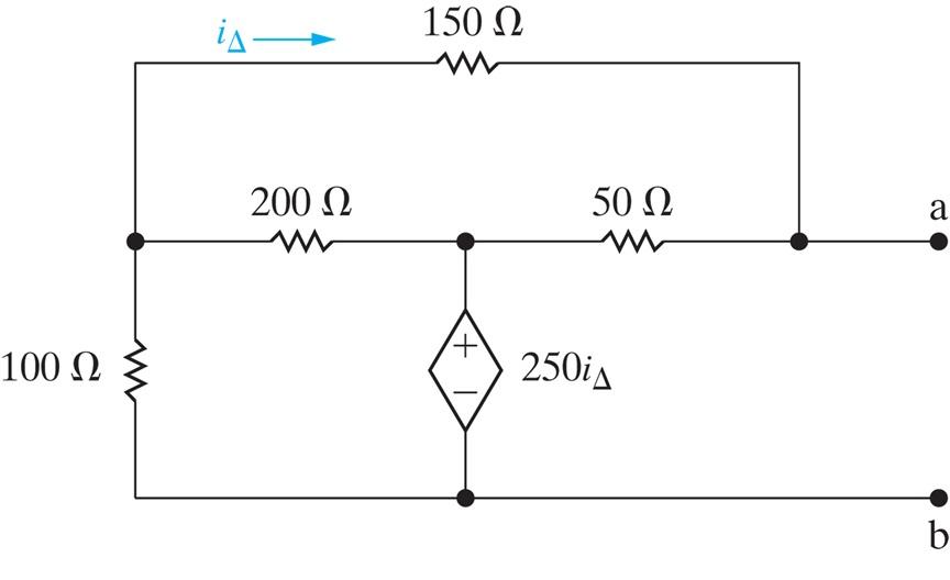 Solved (a) Find the Thevenin equivalent resistance Rth and | Chegg.com