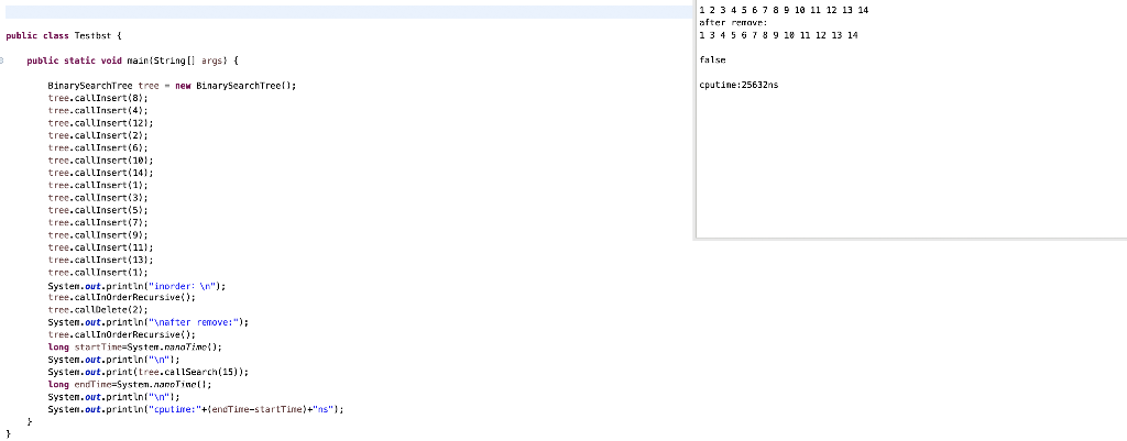 Solved Have to write the tree into a text file? JAVA | Chegg.com