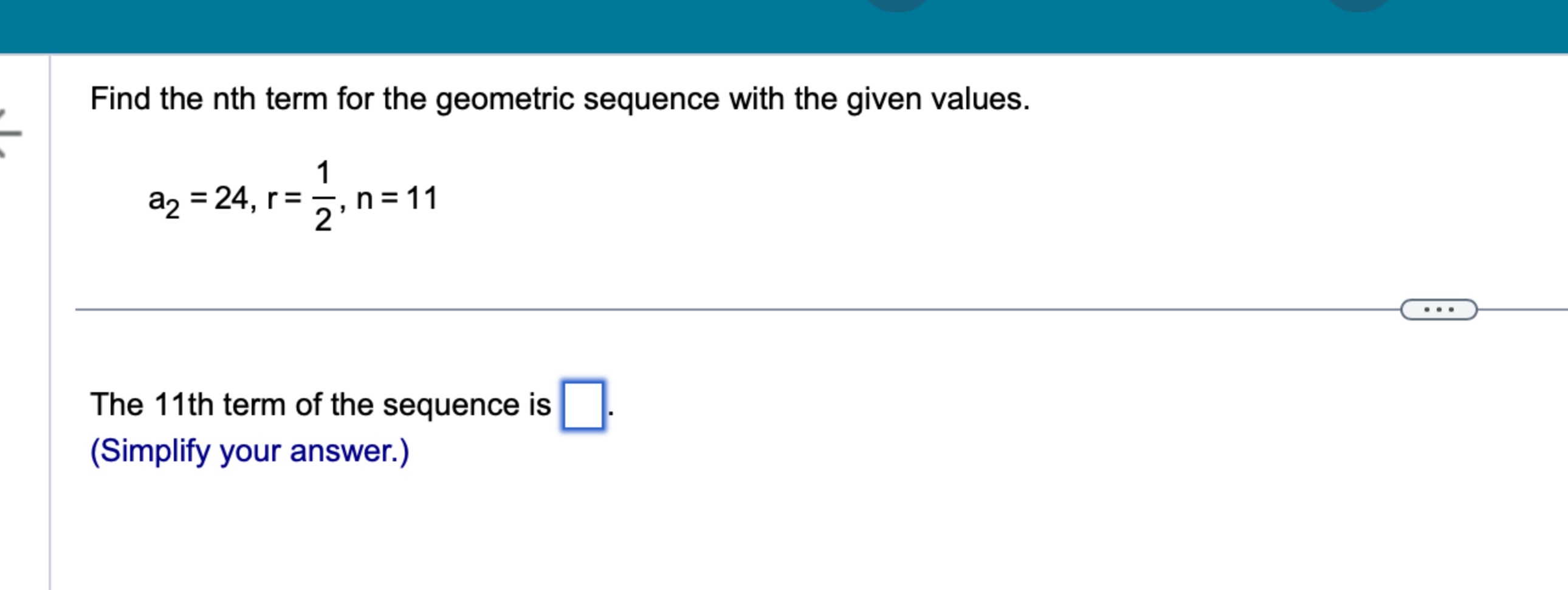 Solved Find The Nth Term For The Geometric Sequence With The Chegg solved-find-the-nth-term-for-the-geometric-sequence-with-the-chegg