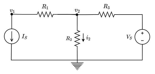 Solved Consider the circuit above, where: VS=6 V, IS=6 A, | Chegg.com