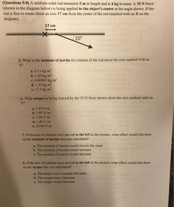 Solved Any help on this physics question? | Chegg.com